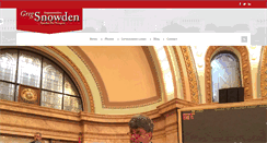 Desktop Screenshot of gregsnowden.com